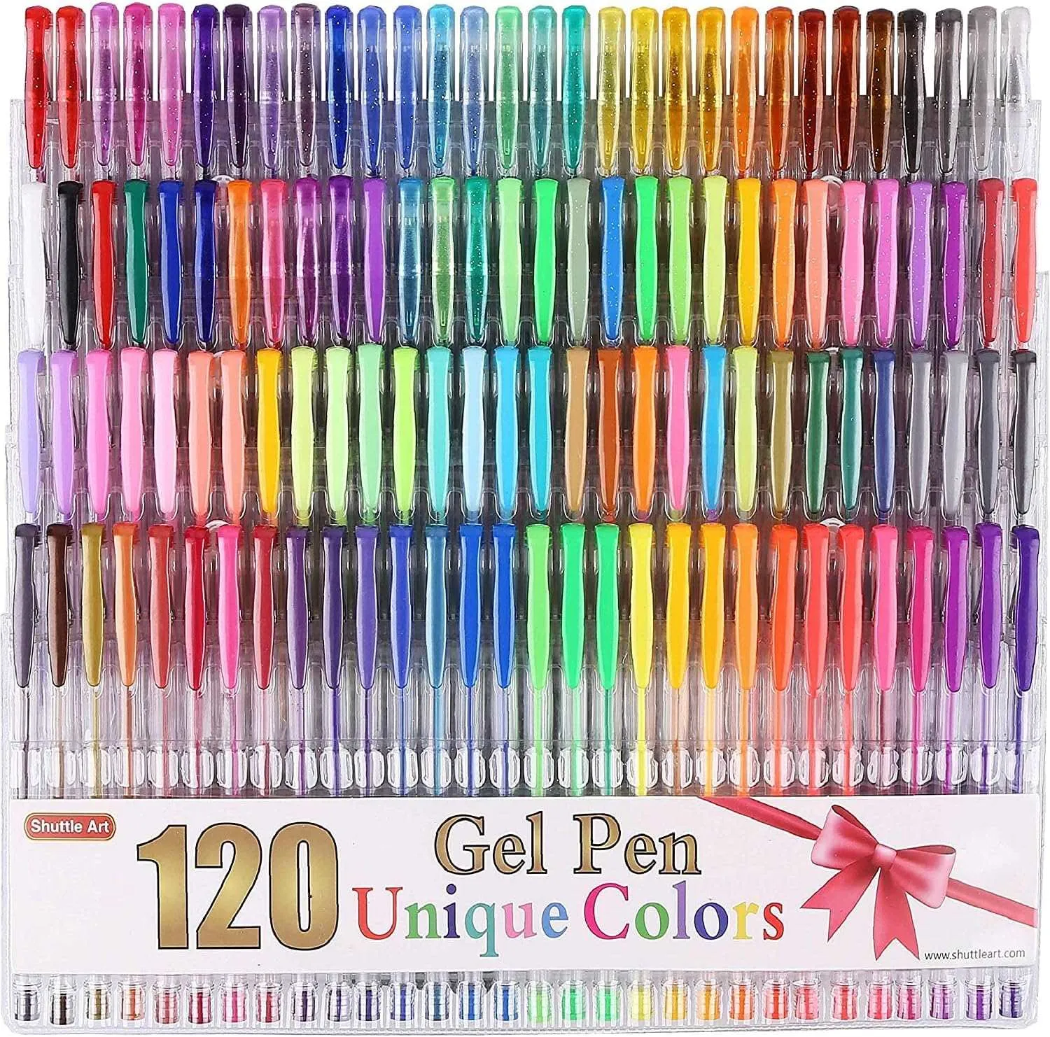 120 Unique Color Gel Pens Perfect for Adult Coloring