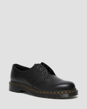 1461 Els Black Smooth Leather Oxford Shoes