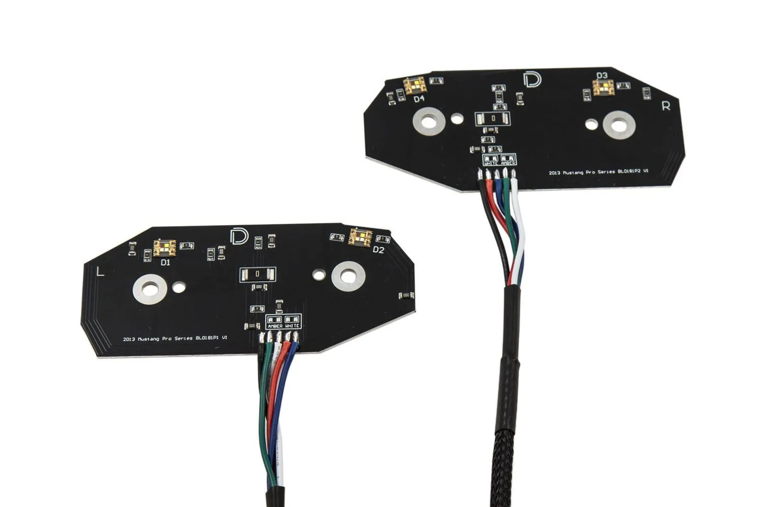 2013-2014 Ford Mustang Multicolor DRL LED Boards