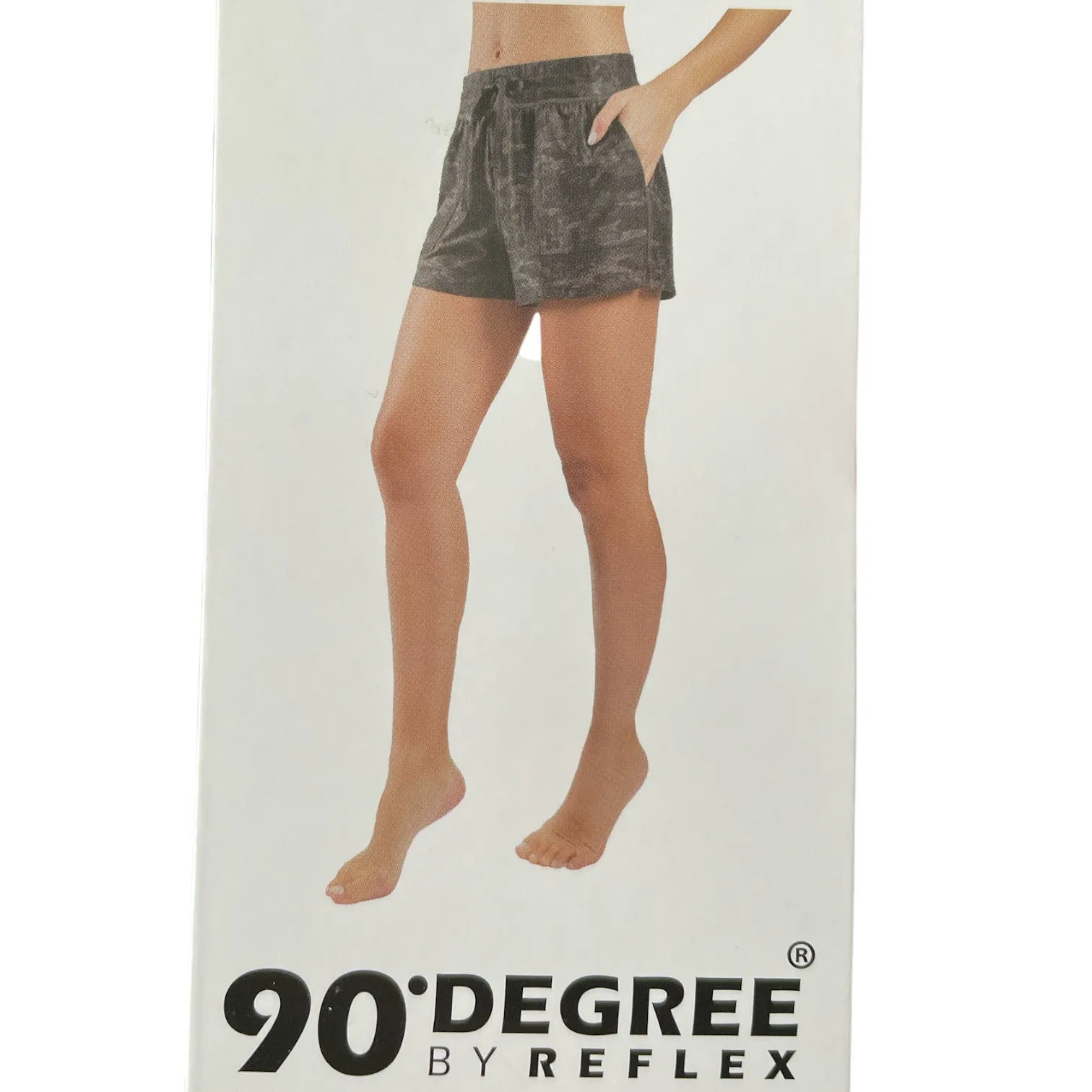 90 Degree Women's Super Soft Drawstring Lounge Shorts W/ Pockets