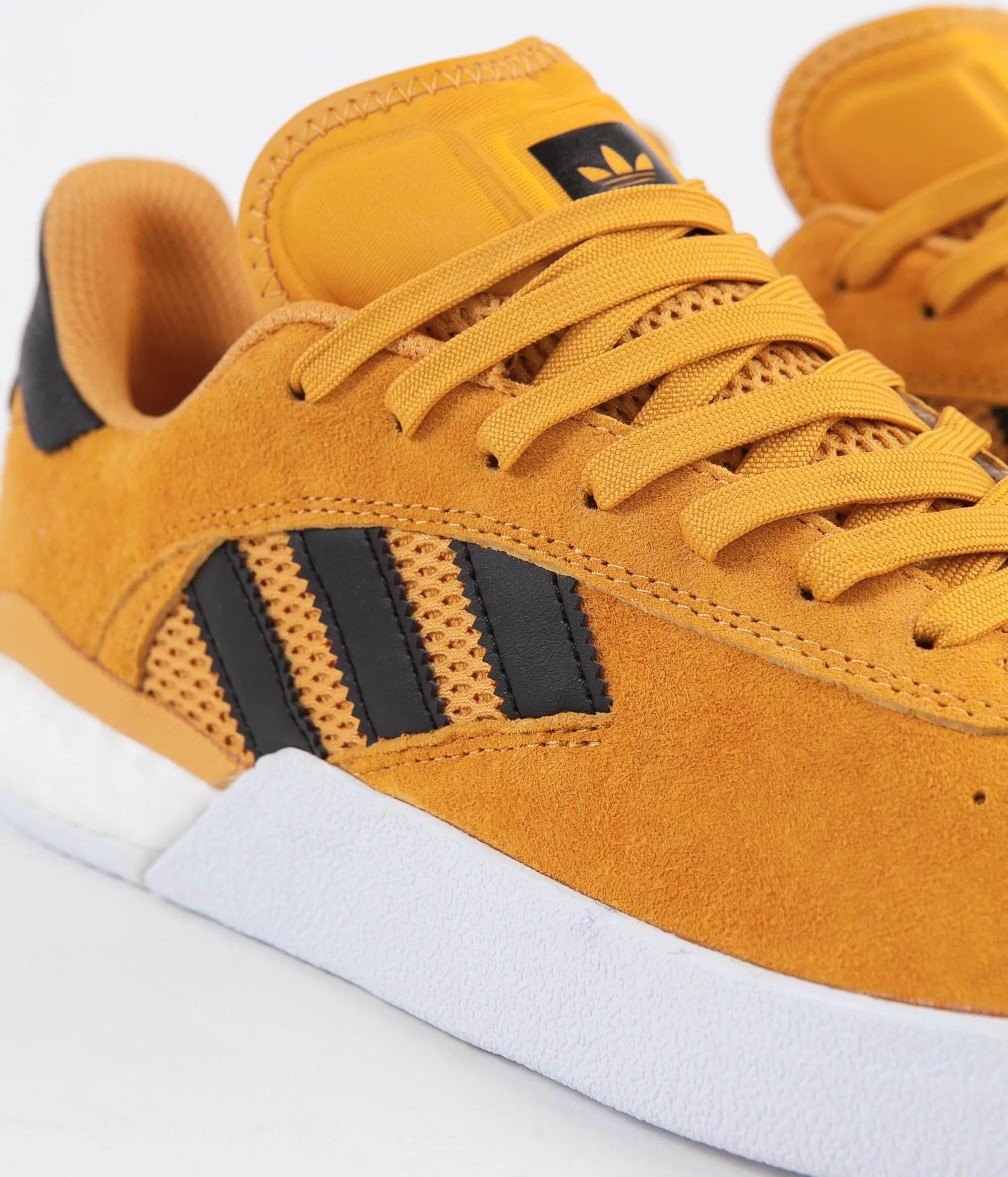 Adidas 3ST.004 'Miles Silvas' Shoes - Yellow / Core Black / Gold Metallic