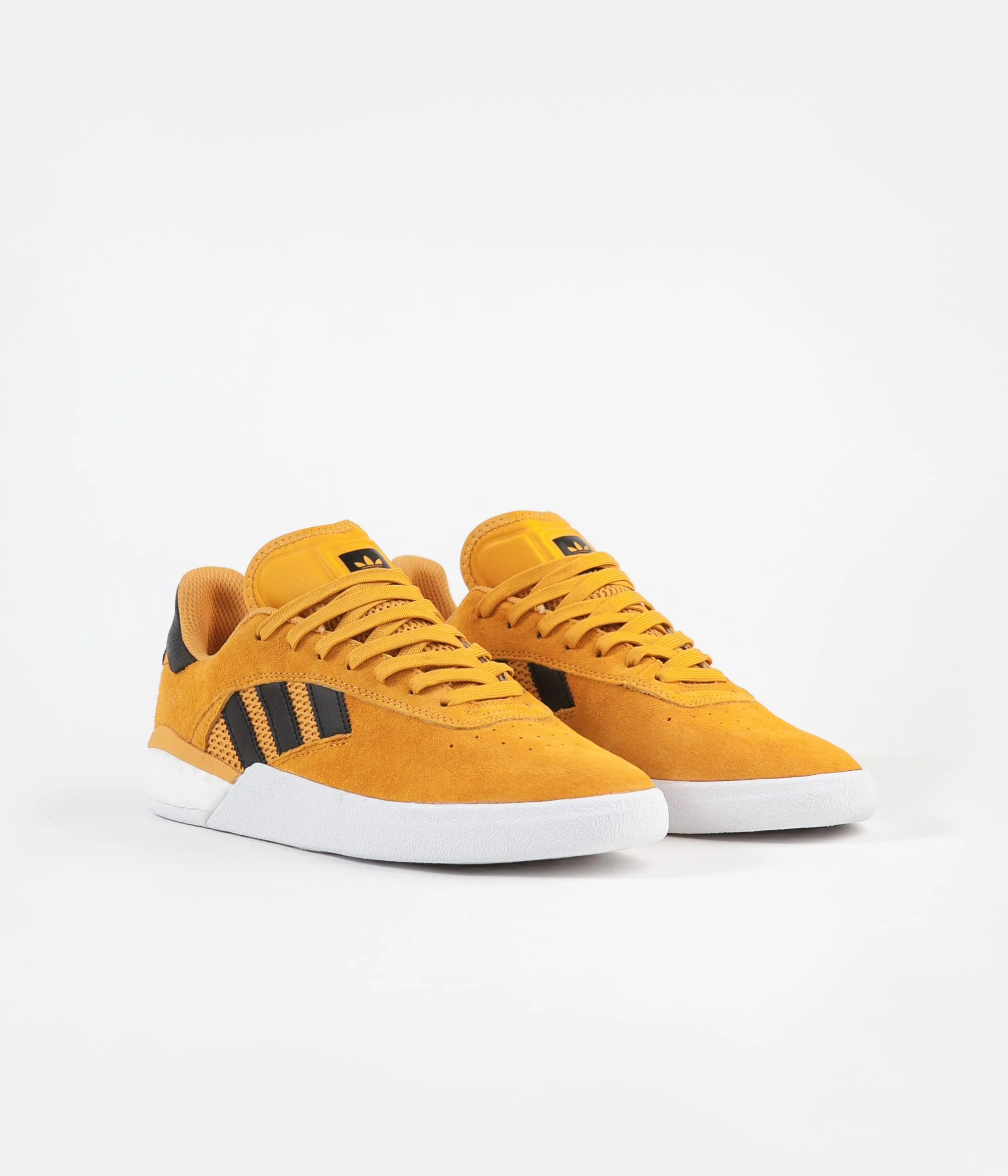 Adidas 3ST.004 'Miles Silvas' Shoes - Yellow / Core Black / Gold Metallic