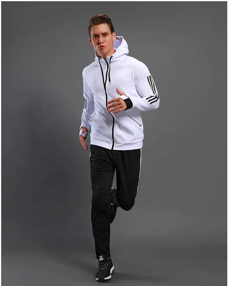 ADIDAS DRY-FIT TRACKSUITS (WITH HOODIE)