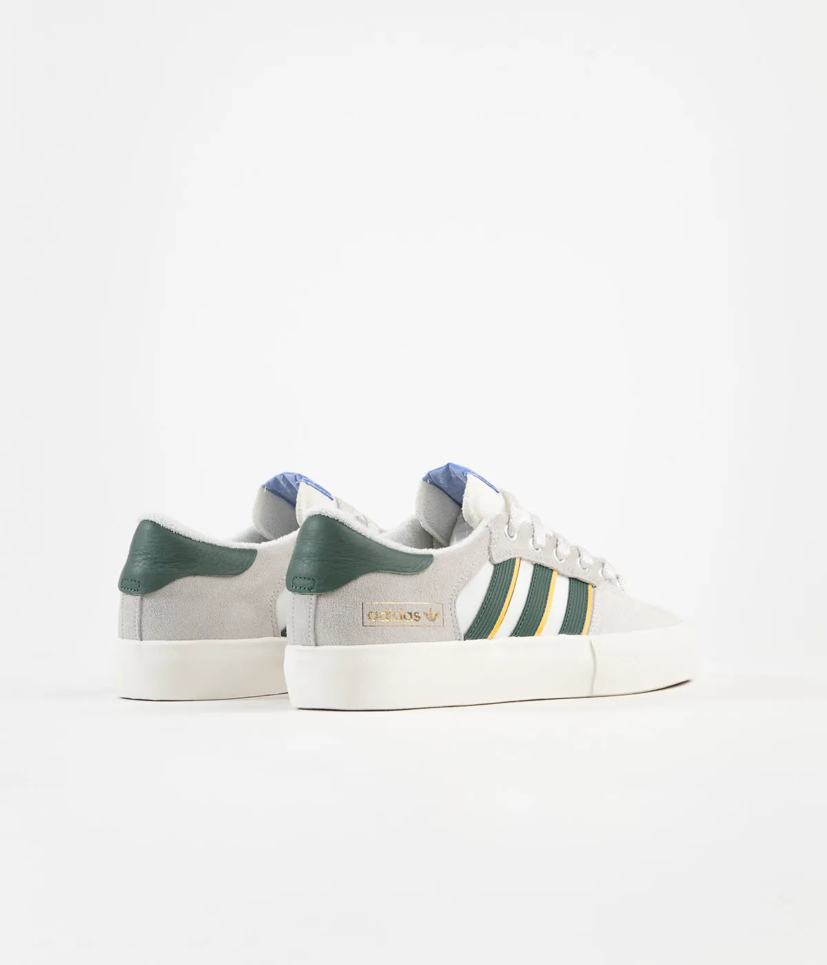 Adidas Matchbreak Super Shoes - Crystal White / Collegiate Green / Crew Yellow