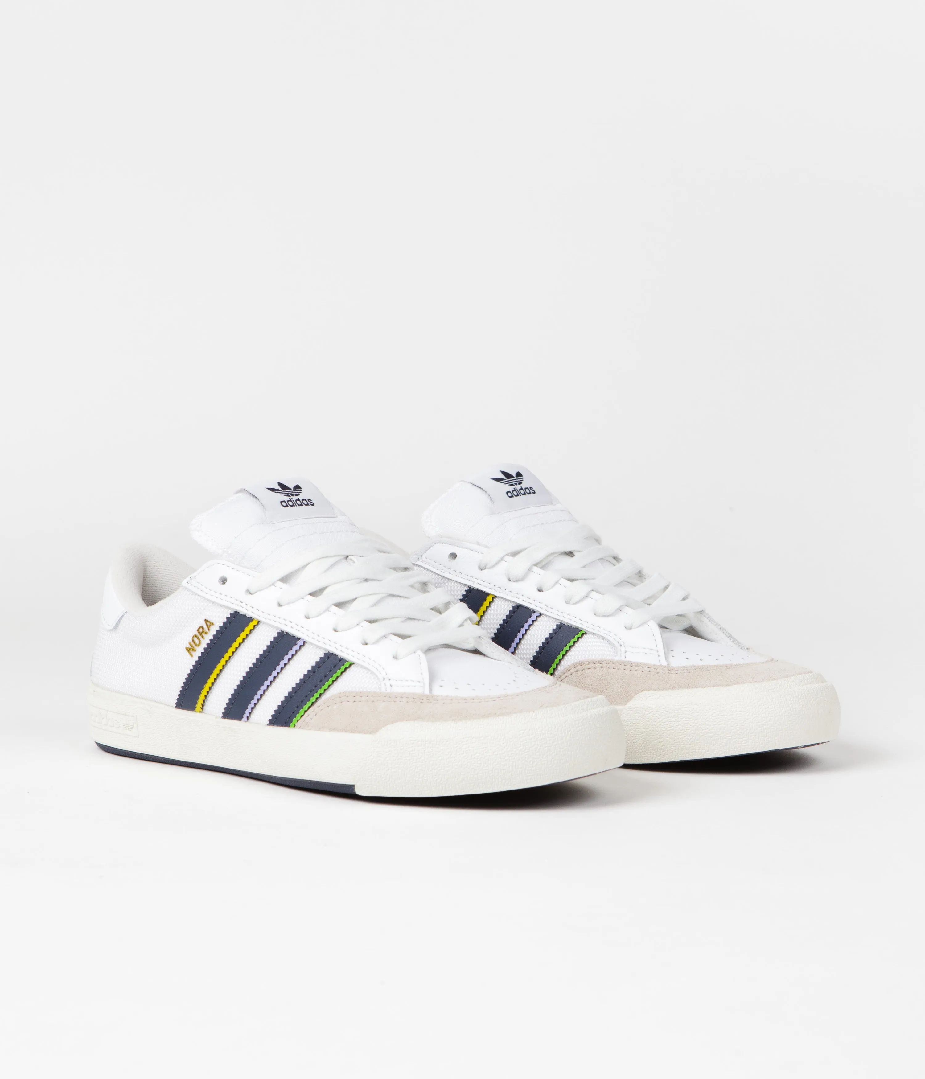 Adidas Nora Shoes - FTWR White / Shadow Navy / Gold Metallic