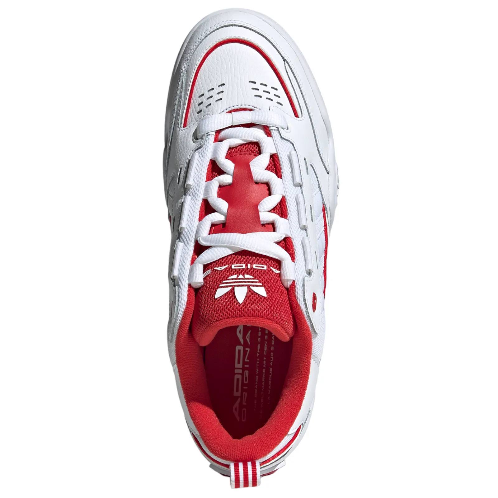 adidas Originals ADI2000 Trainers - Cloud White / Collegiate Red