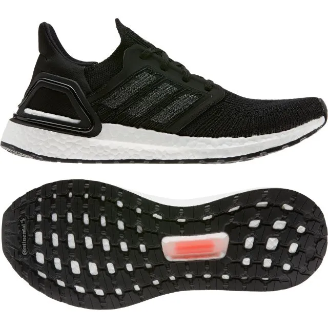 Adidas Ultraboost 20 W Women Running Espadrilles Black Eg0714