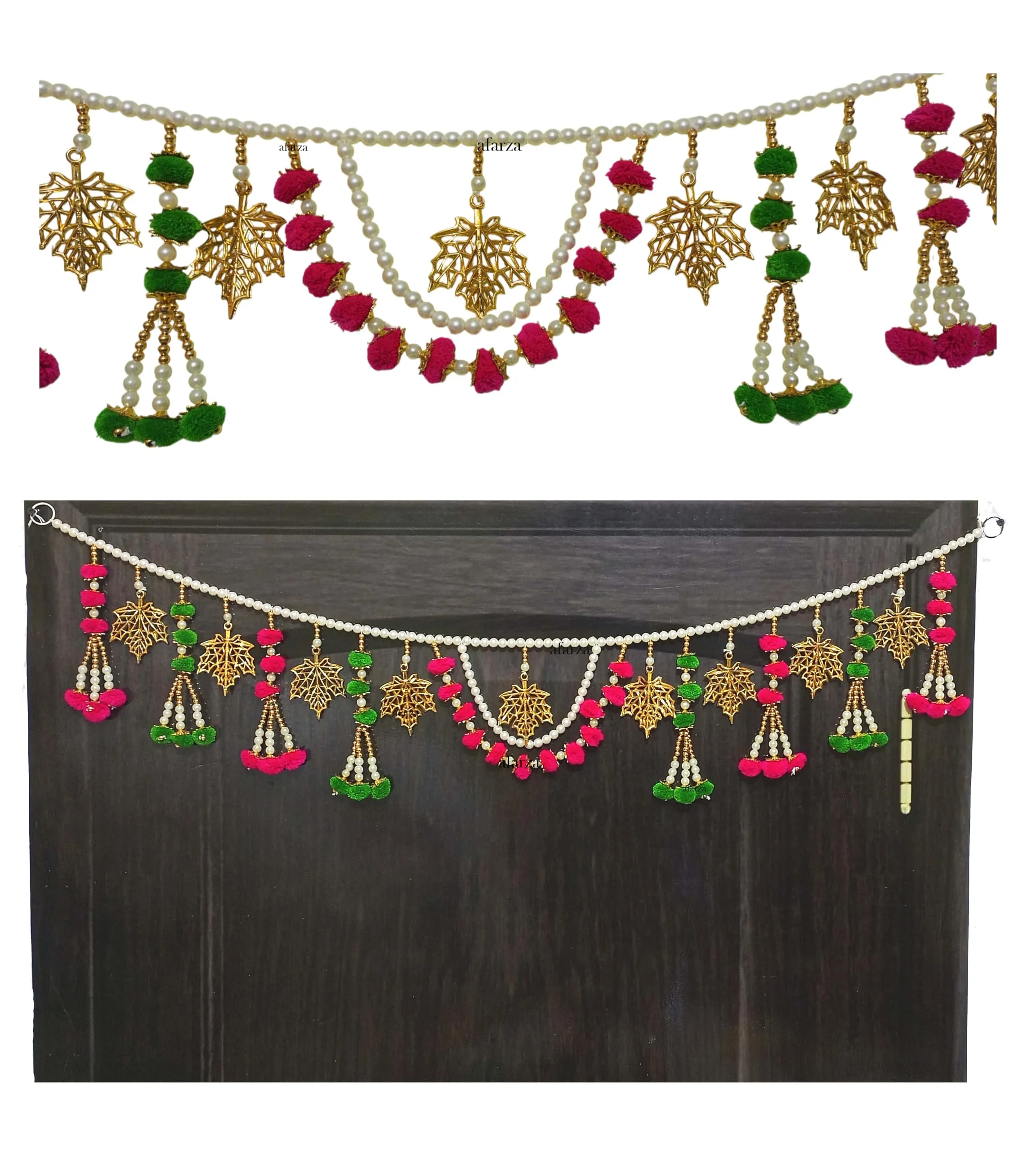 afarza Toran for Main Door Latest Home Decoration Entrance Hanging Handmade Bandarwal Gift Item