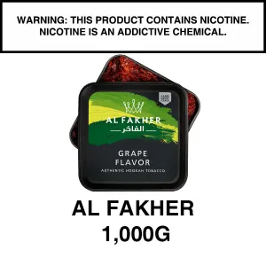 Al Fakher Shisha - 1,000g / 1kg