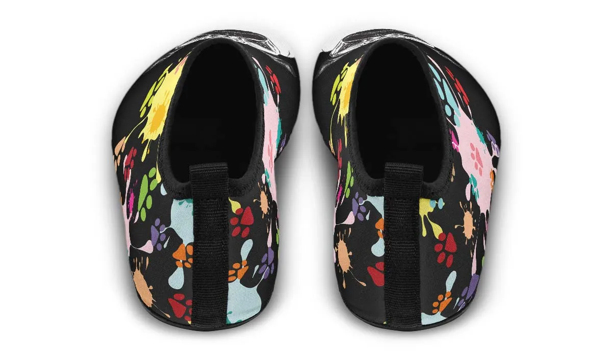 Artsy Pug Aqua Barefoot Shoes