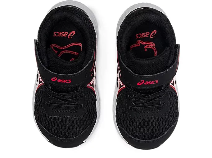 ASICS Contend 7 TS - Kids - Black/Electric Red