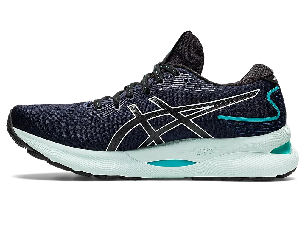 ASICS Gel Nimbus 24 - Womens - Black/Smoothing Sea