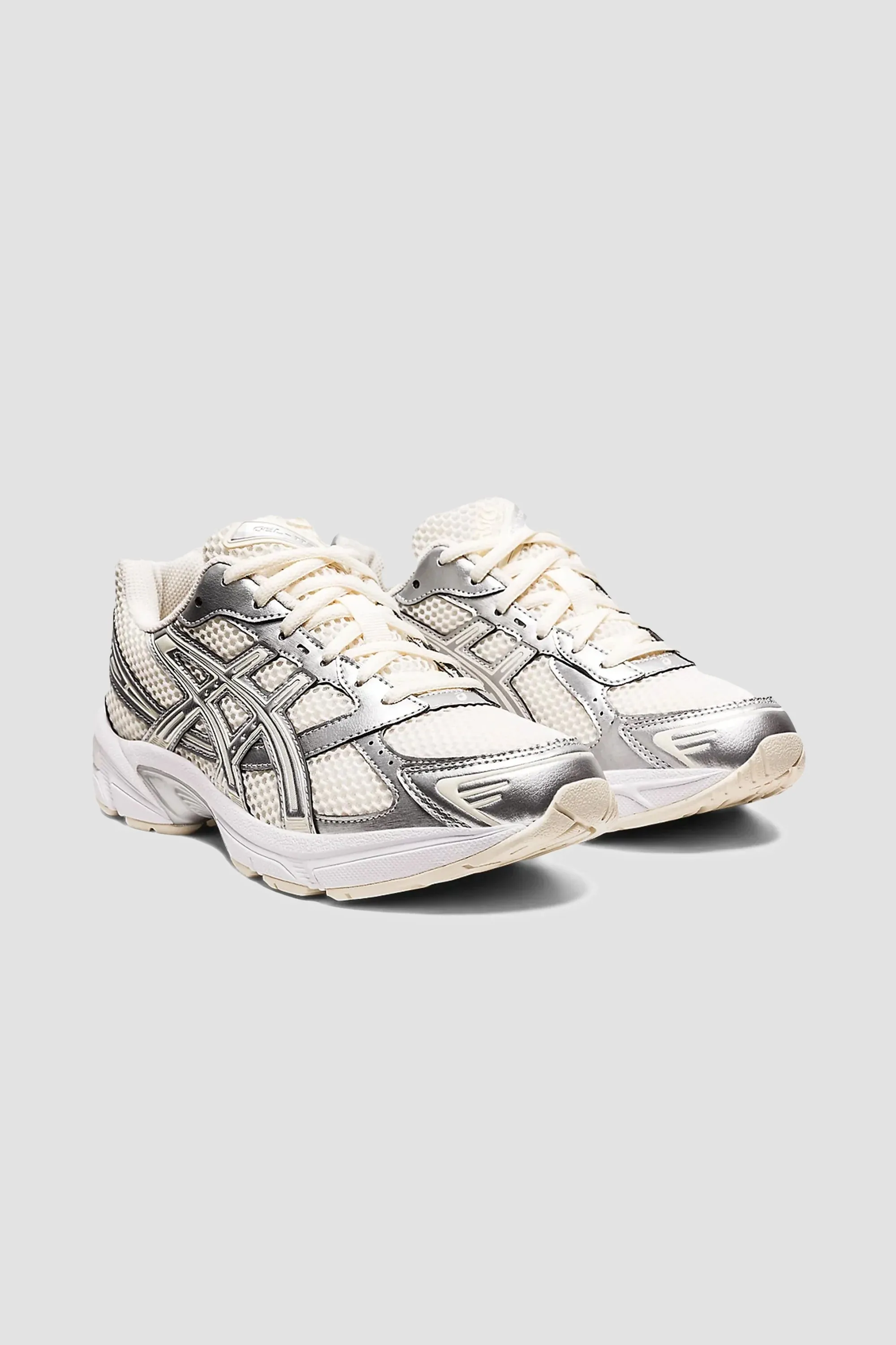 ASICS Women's Gel-1130 Sneaker in Cream/Pure Silver