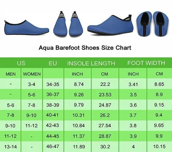 Ask God Aqua Barefoot Shoes