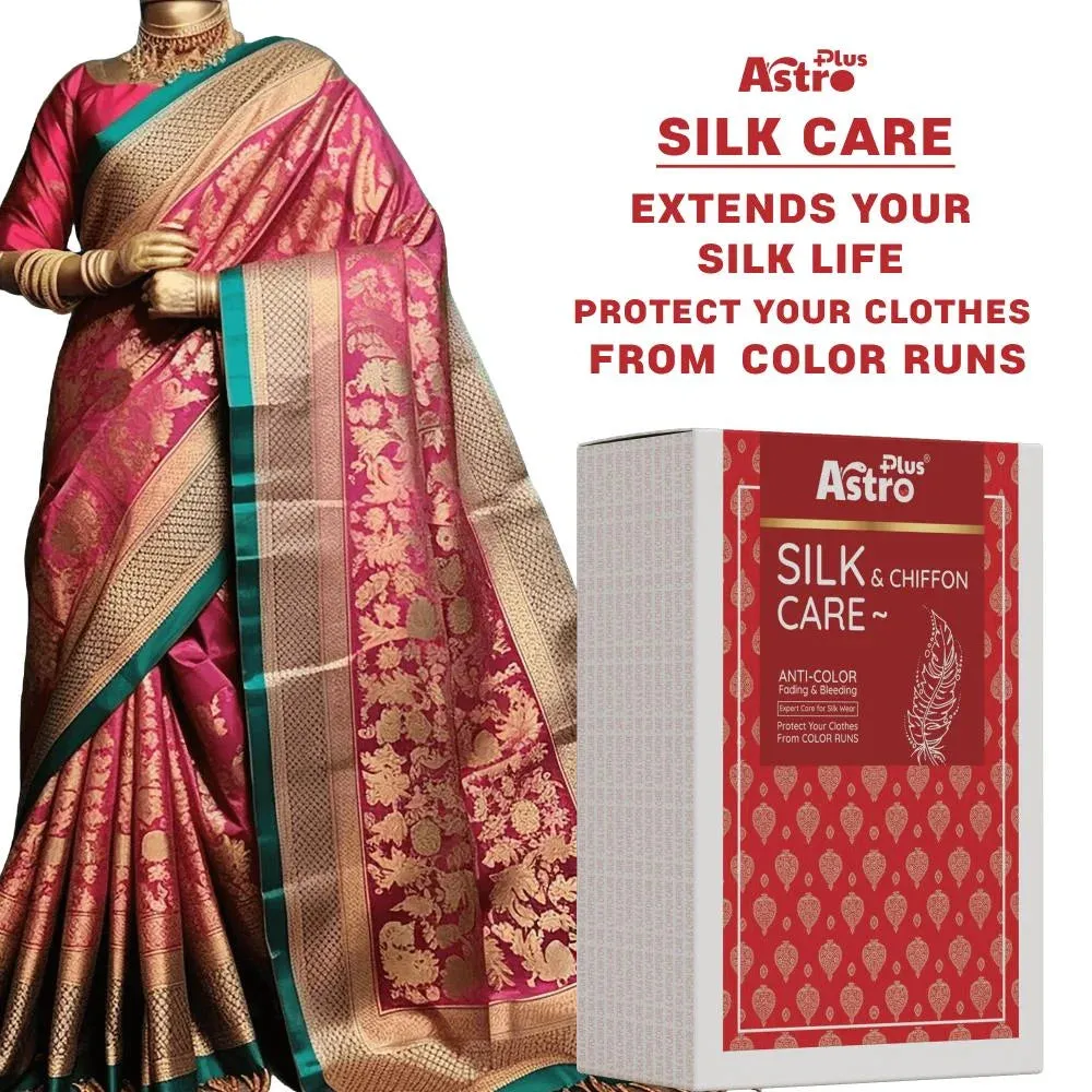 Astro Plus  Silk Chiffon Care Washing Liquid | Delicate Detergent for Silk Saree & Clothes Wash At Home