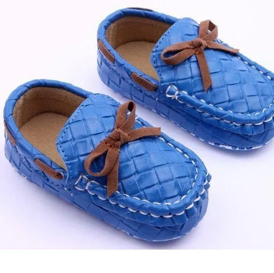 Baby Prewalker Anti-Skid Shoes - Knot Slip on