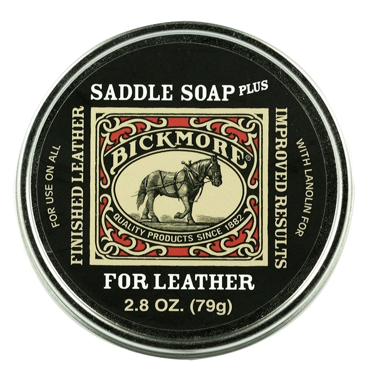 Bickmore | Saddle Soap Plus | Leather Cleaner & Conditioner with Lanolin