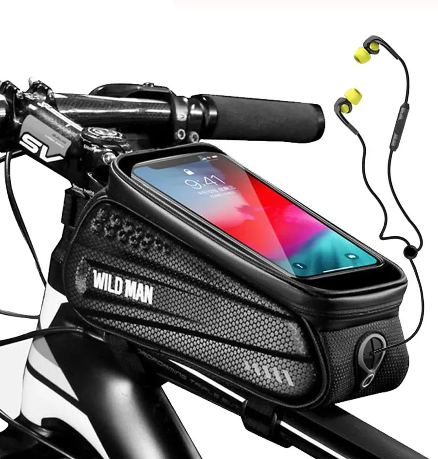 Bicycle Front Frame Waterproof Pouch