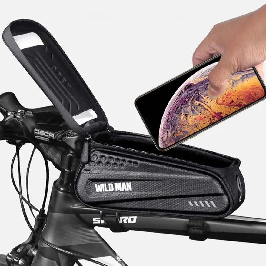 Bicycle Front Frame Waterproof Pouch