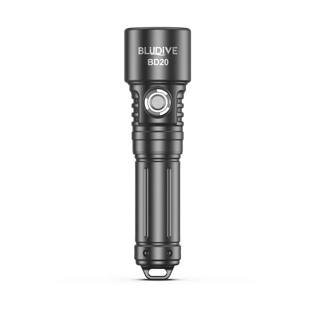 BLUDIVE BD20 18650 1200lm Side button Receational Dive Flashlight