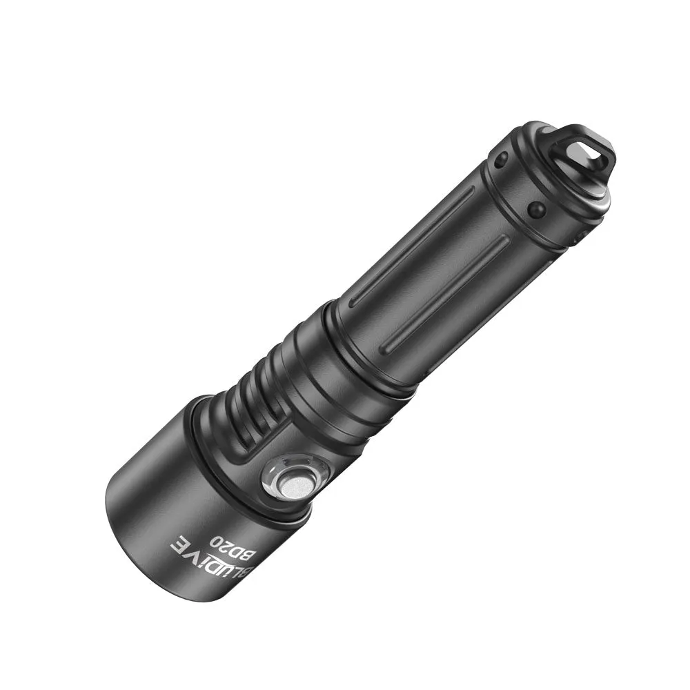 BLUDIVE BD20 18650 1200lm Side button Receational Dive Flashlight