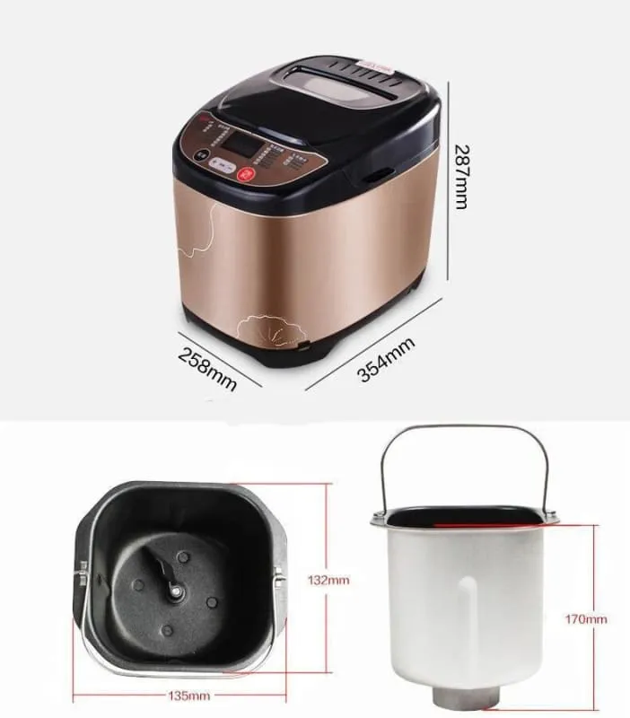 Bread maker toaster