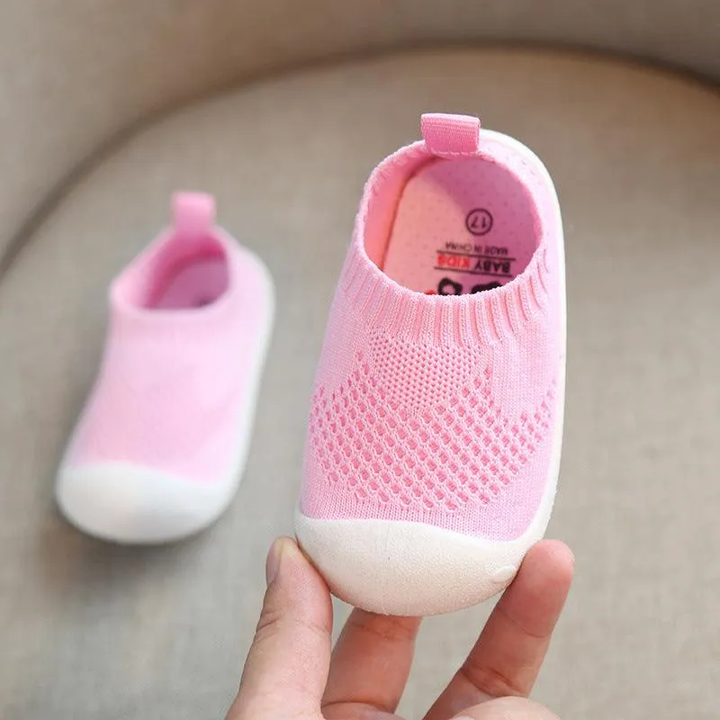 Breathable Soft Sole Toddler Shoes - Non-Slip and Shock-Absorbing Design