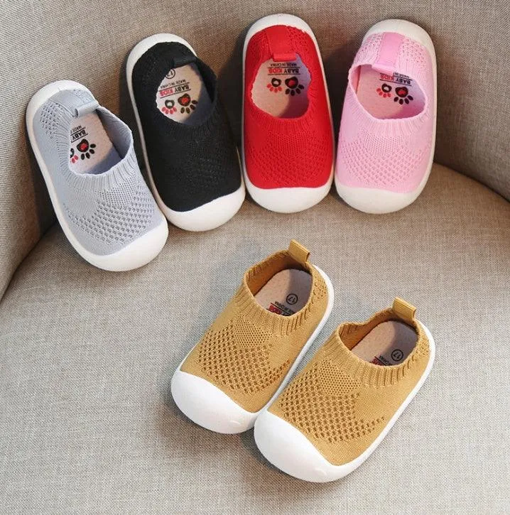 Breathable Soft Sole Toddler Shoes - Non-Slip and Shock-Absorbing Design