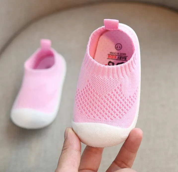 Breathable Soft Sole Toddler Shoes - Non-Slip and Shock-Absorbing Design