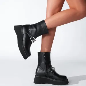 British-style Platform Boots