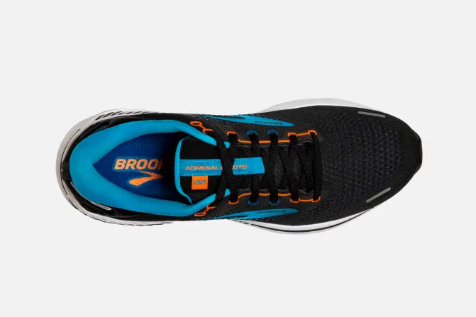 Brooks Adrenaline 22 GTS - Mens - Black/Blue/Orange