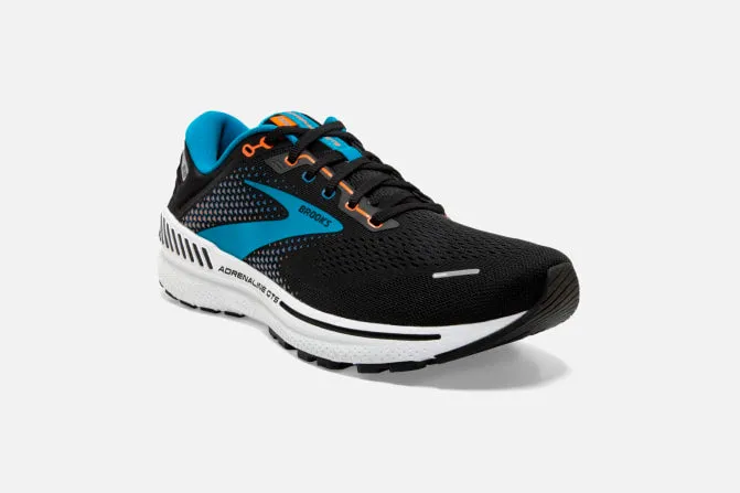 Brooks Adrenaline 22 GTS - Mens - Black/Blue/Orange