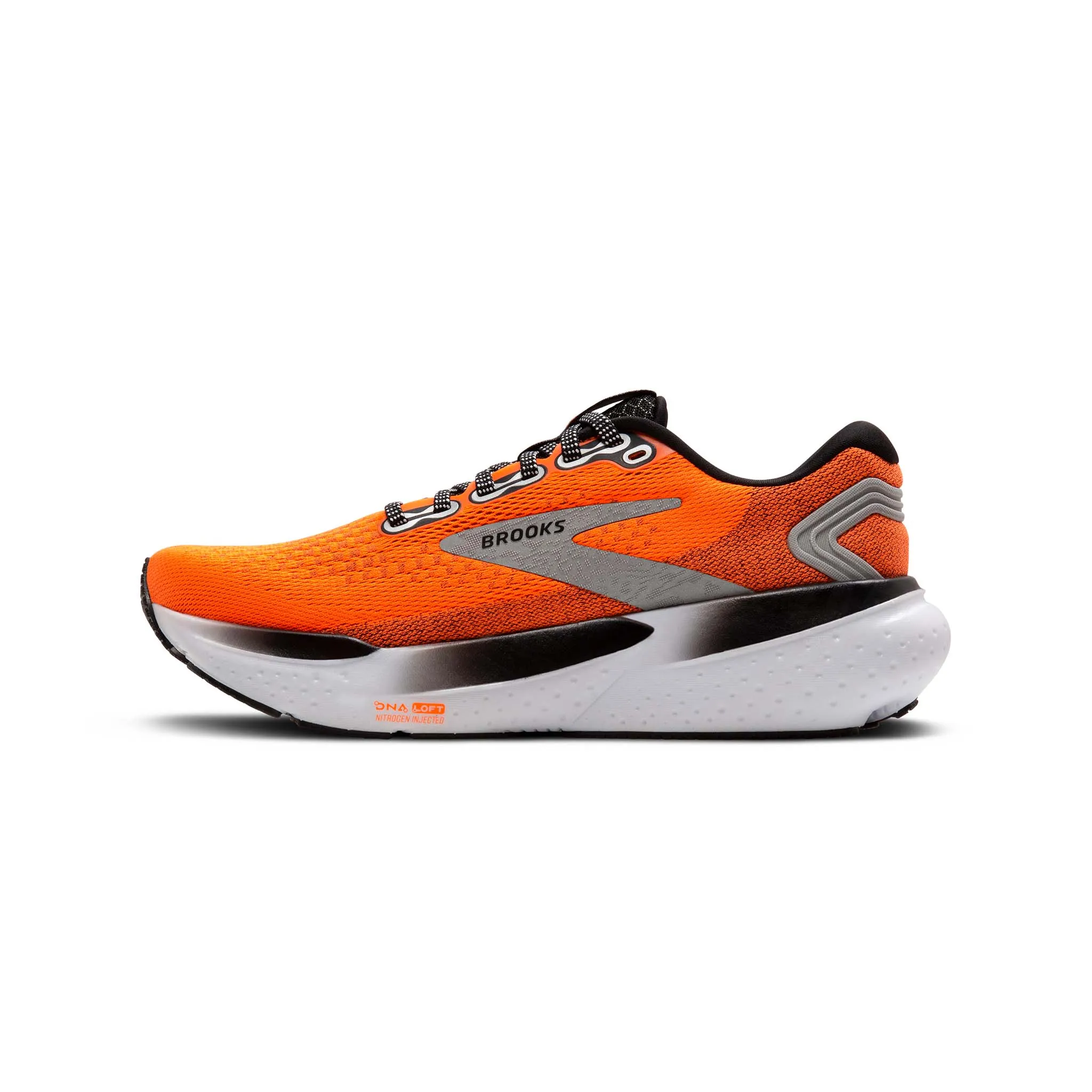 Brooks | Men's Glycerin 21 Running Shoes - Orange/Black/White