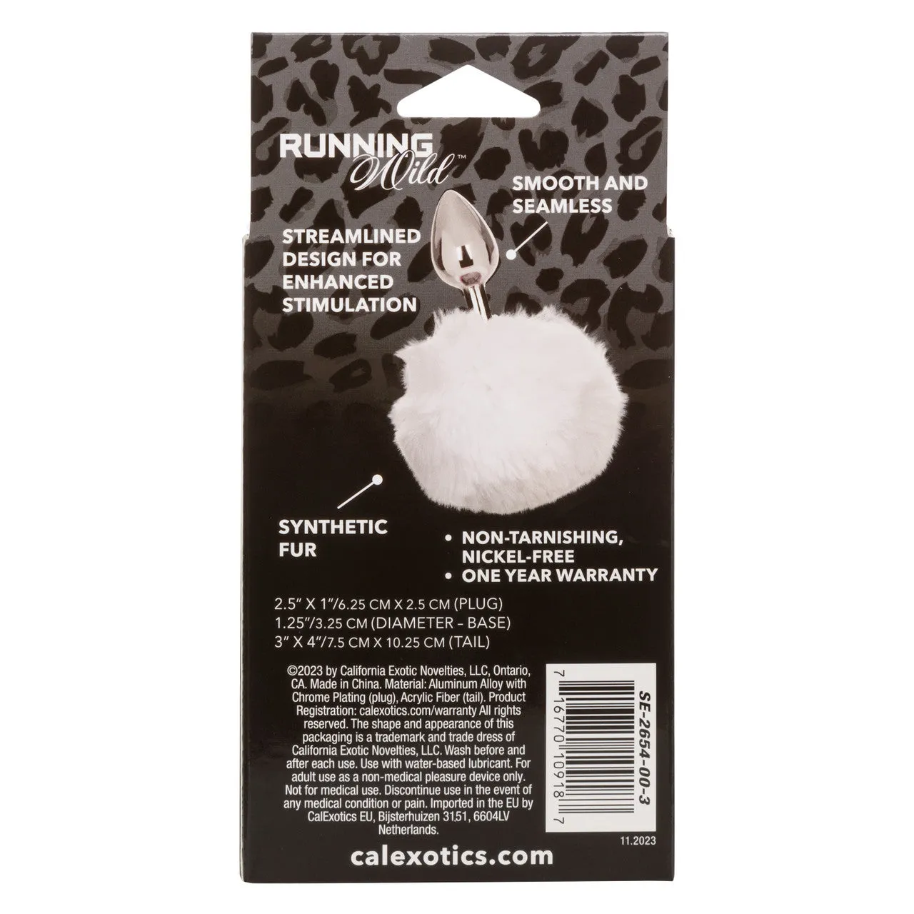 CalExotics Running Wild White Bunny Plug