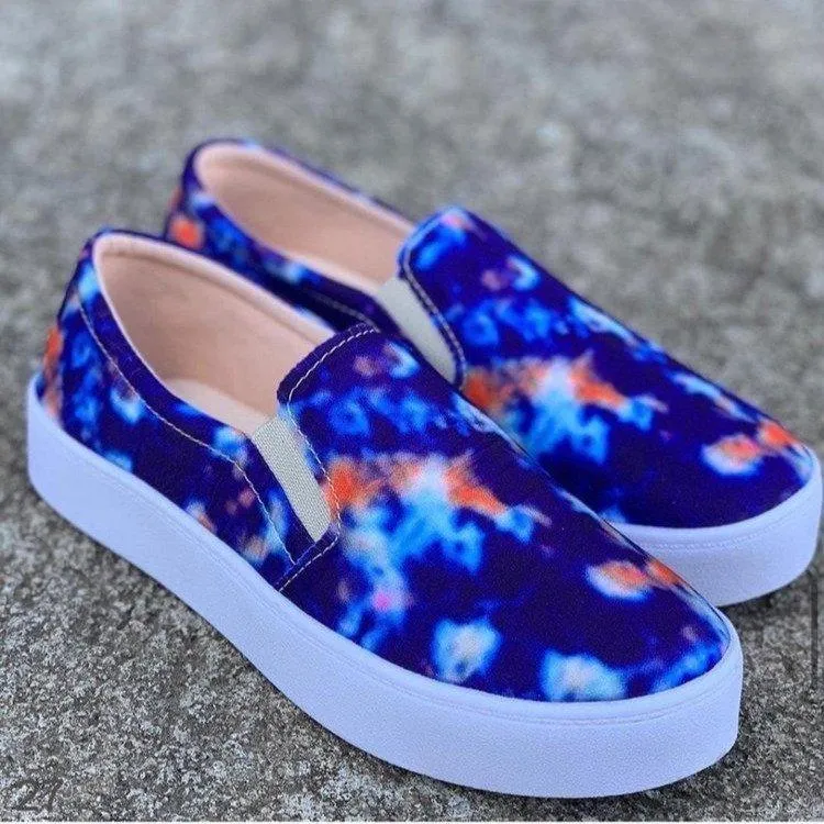 Classy Comfortable Sneakers For Ladies -Blue