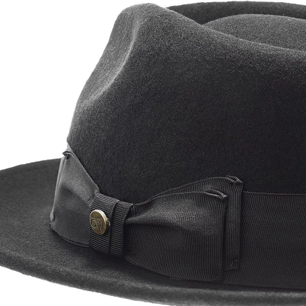 Compass - Walrus Hat Diamond Crown Wool Felt Fedora Hat