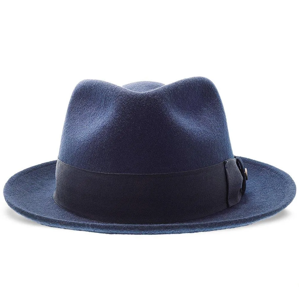 Compass - Walrus Hat Diamond Crown Wool Felt Fedora Hat