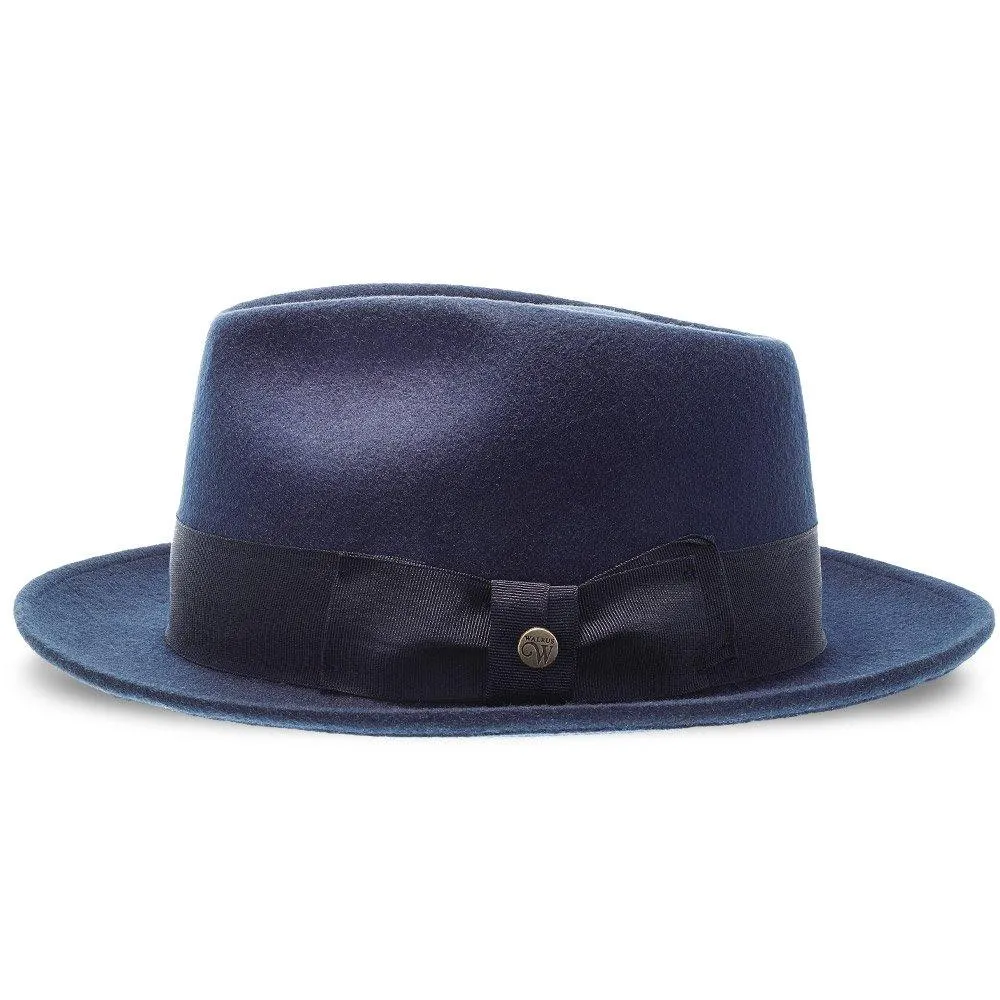 Compass - Walrus Hat Diamond Crown Wool Felt Fedora Hat