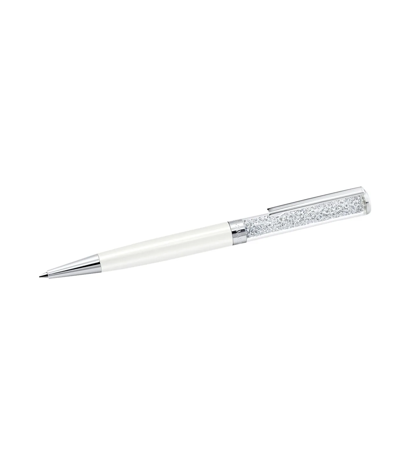 Crystalline Ballpoint Pen - White