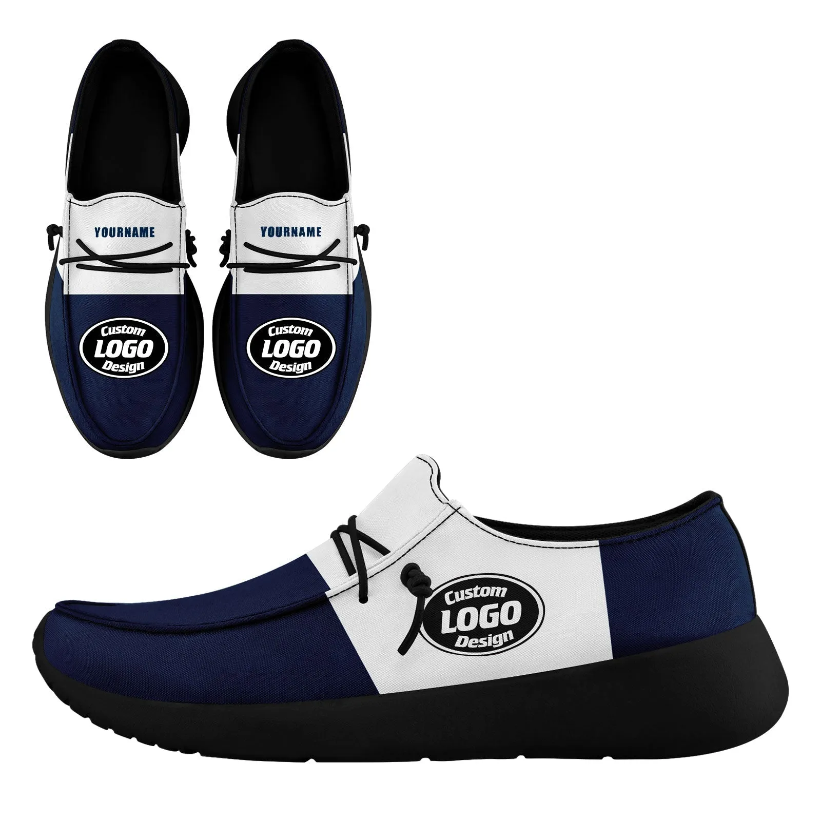 Custom Blue White Dallas Jacket and Sports Shoes Combo Offer Personalized Combo ZH-D020294-9