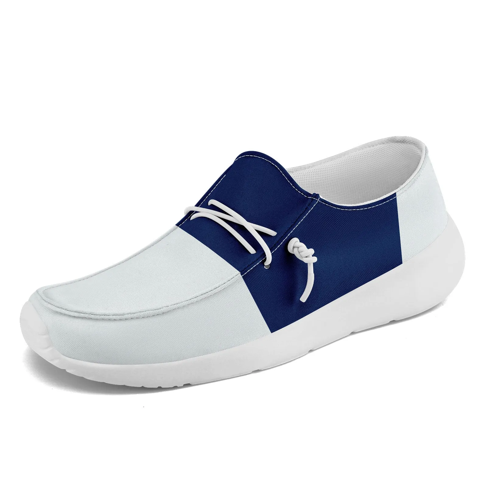 Custom White Blue Indianapolis Jacket and Sports Shoes Combo Offer Personalized Combo ZH-D020294-14