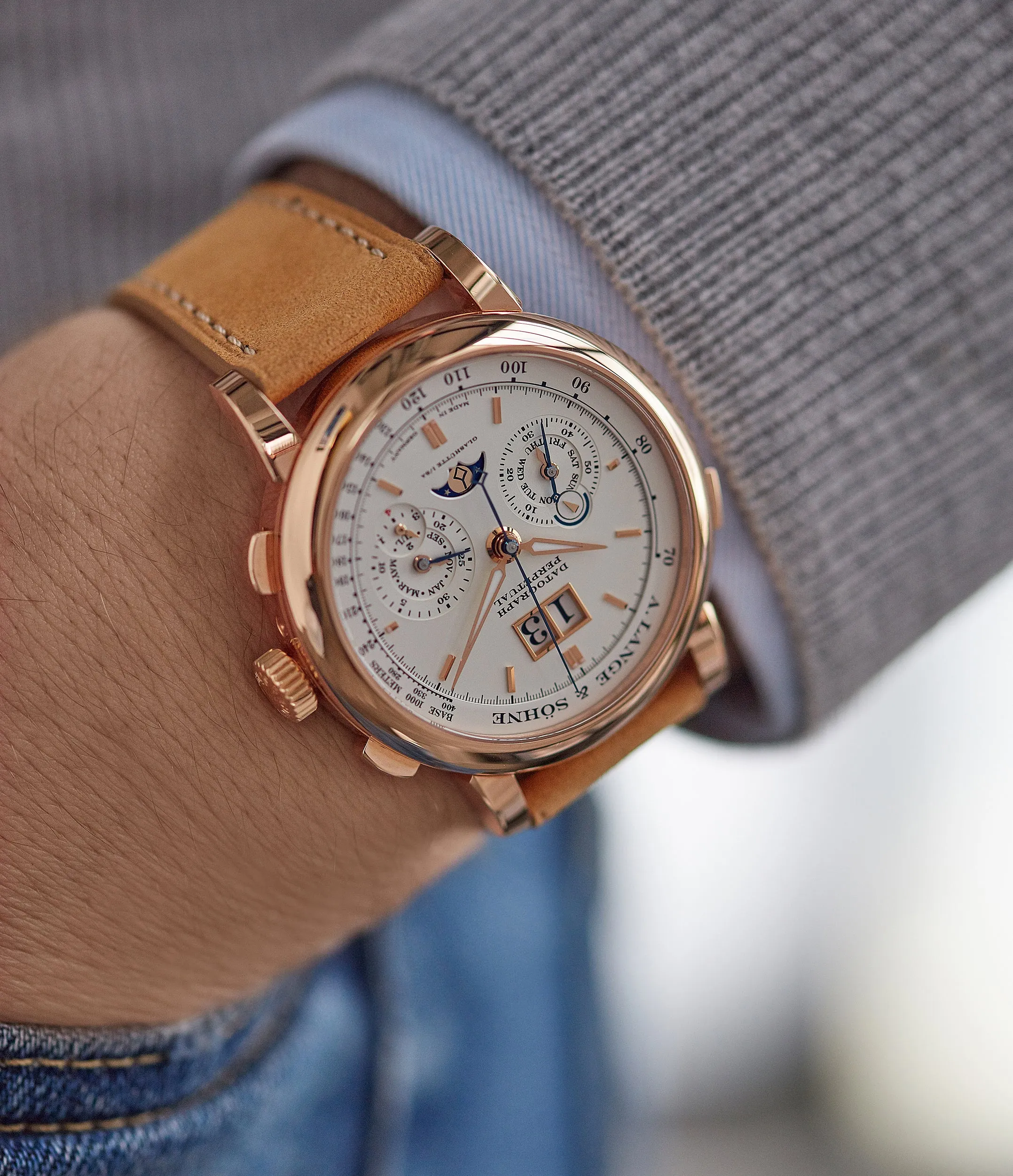 Datograph | Perpetual Calendar Chronograph | Pink Gold