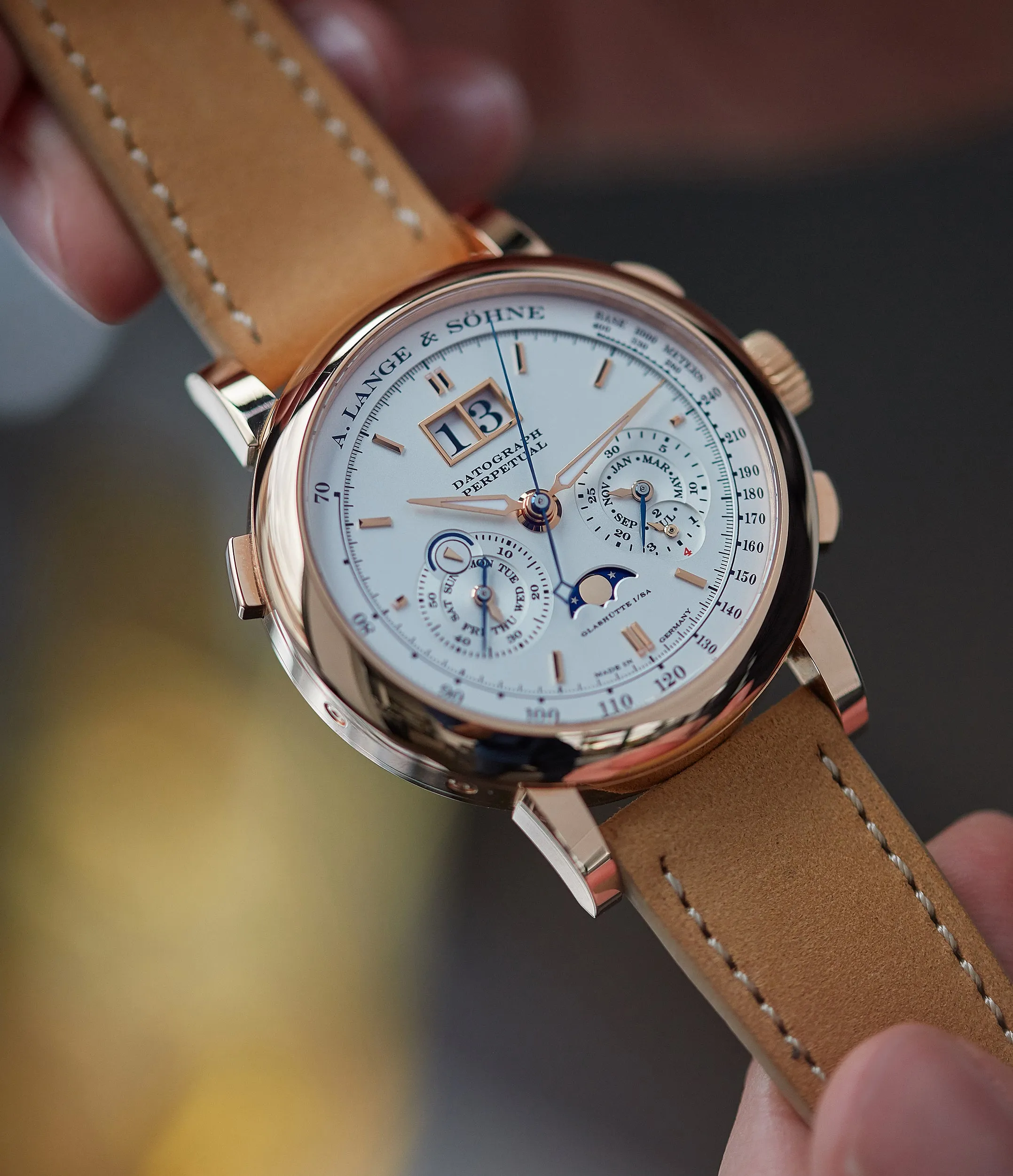 Datograph | Perpetual Calendar Chronograph | Pink Gold