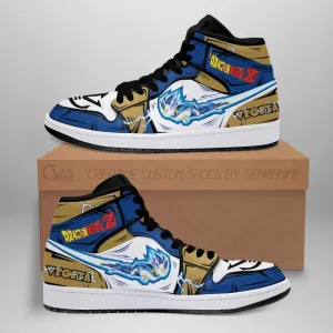 DBZ Vegeta Blue Sneakers Custom Anime Dragon Ball Shoes