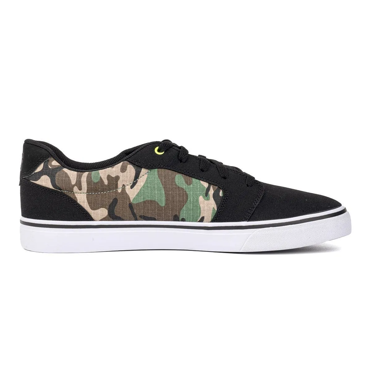 Dc Dg Anvil Tx Se Low-Top Sneakers Canvas Black Colour For Men