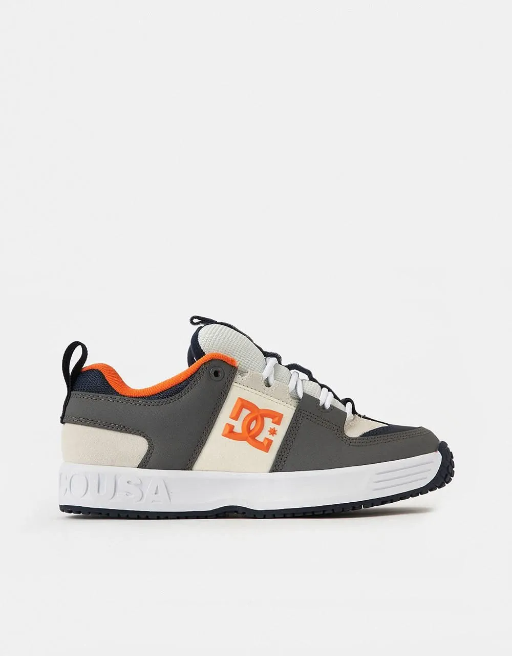 DC Lynx OG Skate Shoes - Grey/Orange