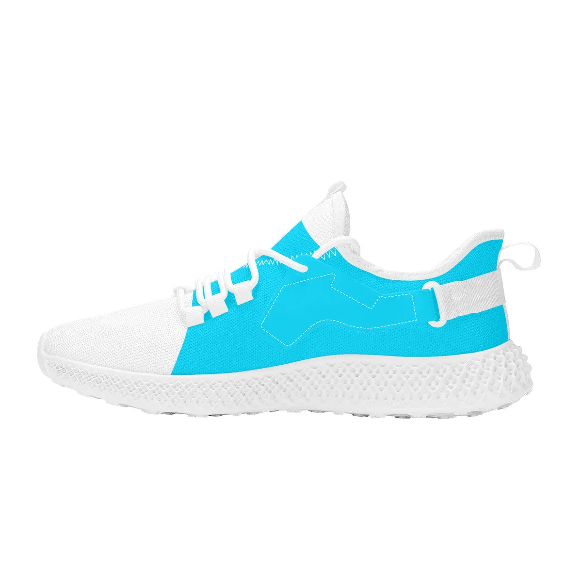 DCYG White & Powder Blue NP5 Mesh Knit Shoes Mens up to size 11 only