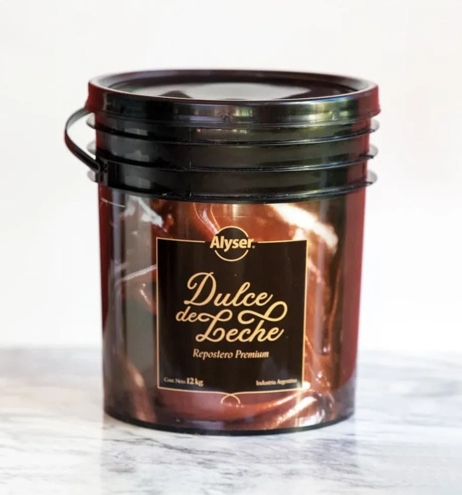 Dulce de Leche Alyser Repostero Premium Bakery 12 kg / 26.45 lb