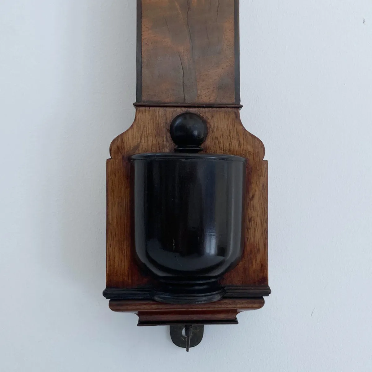 Early Victorian Mahogany Stick Barometer by Patrick Adie of London