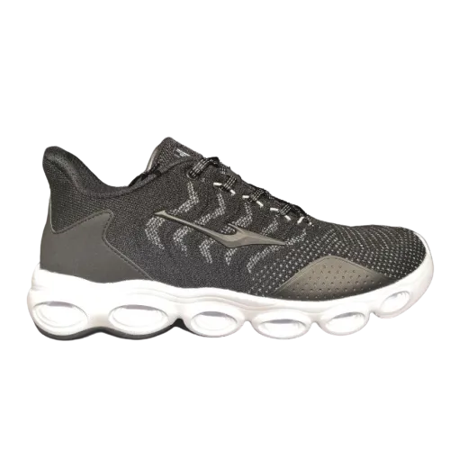 Erke Cushioning Shoes Men Running Black/White 11120103058-001